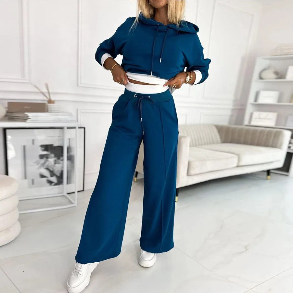 Aljean™ - Comfy Wide-Leg Set