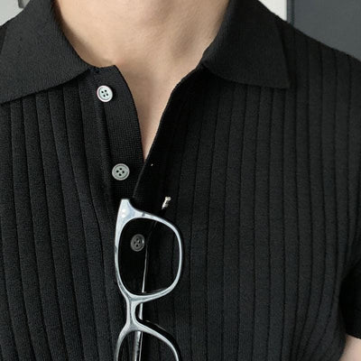 Nico | Vertical Knit Polo