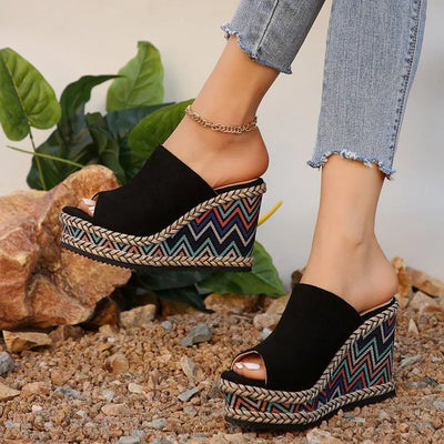 Zelina™ - Boho Wedge Sandals