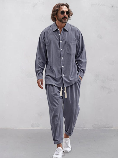 Comfy 100% Cotton Shirt Set