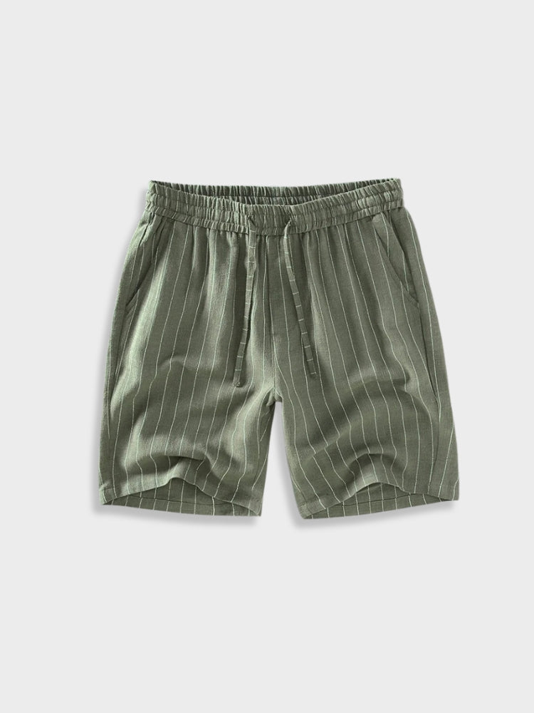 Jarek | Thin Pinstripe Shorts