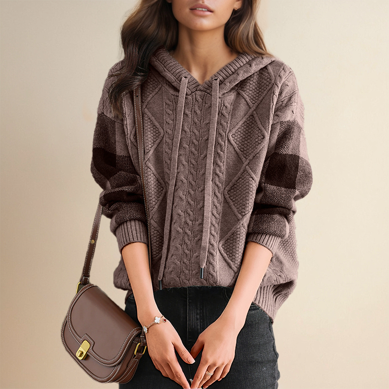 Valeria™ - Stylish Cable Knit Sweater