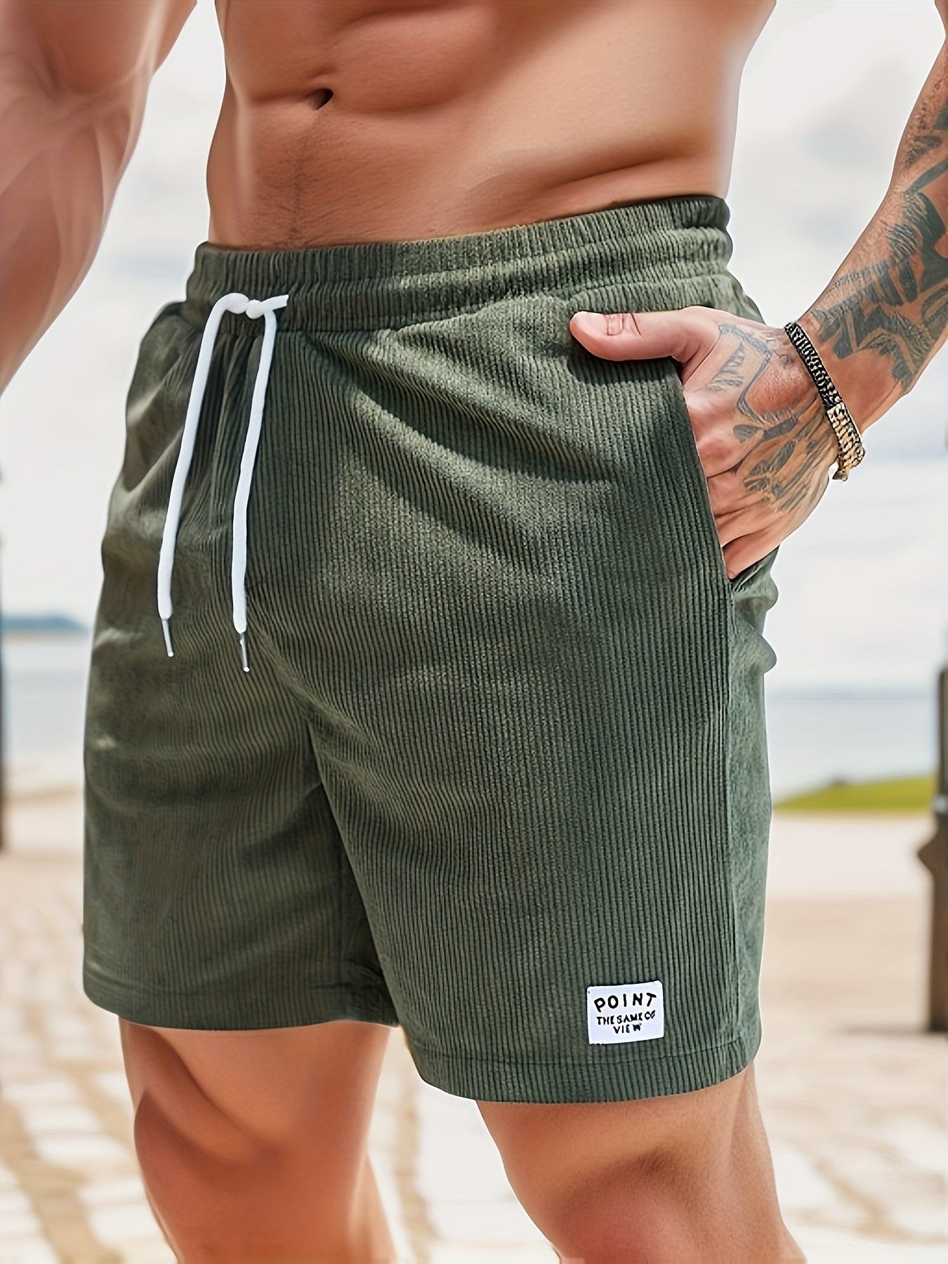 Ruben | Ribbed Shorts