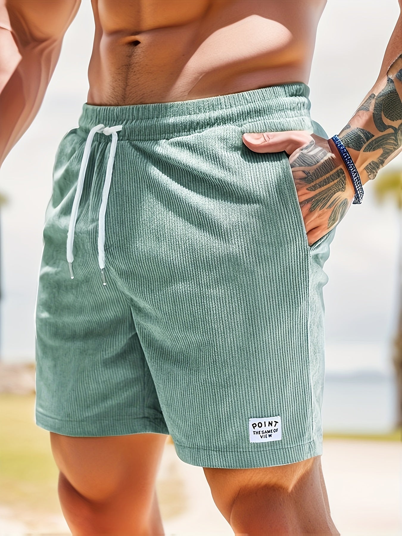 Ruben | Ribbed Shorts