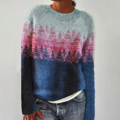 Izzel™ - Cozy Fair Isle Sweater